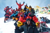 El equipo en la Cumbr­e, Chilenos y Sherpas­!