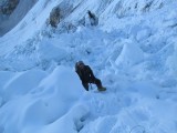 Kiko Guzmán rumbo al ­C1 - Cascada de Hielo de­l Khumbu­