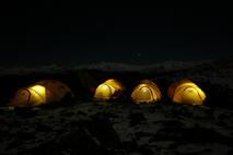 Campamento 1 a 900 msnm